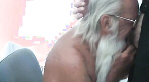 Daddy Santa Paul Eats Breakfast