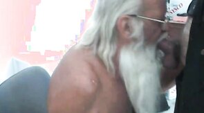 Daddy Santa Paul Eats Breakfast