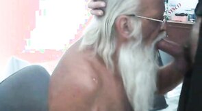 Daddy Santa Paul Eats Breakfast