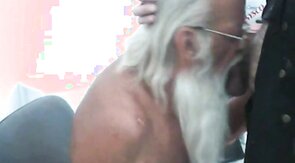 Daddy Santa Paul Eats Breakfast