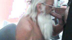 Daddy Santa Paul Eats Breakfast