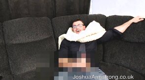 Muscle tugging cock