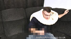 Muscle tugging cock