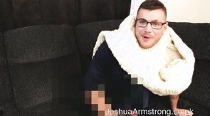 Muscle tugging cock