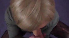 crossdresser Holly loving a big cock