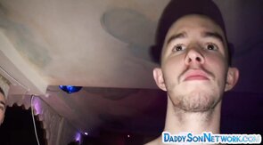 Deepthroat and rimjob studs in anal action on the pool