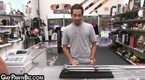 Gaypawn stud POV fucked by BWC owner in his office