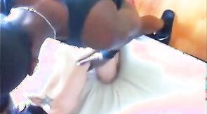 Guy gets filled with Black cock and loves it