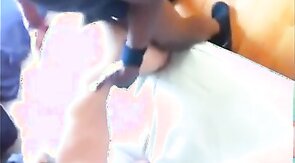 Guy gets filled with Black cock and loves it