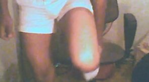 Sri Lankan  boy stripping for fun on cam