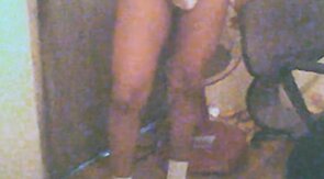 Sri Lankan  boy stripping for fun on cam