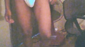 Sri Lankan  boy stripping for fun on cam