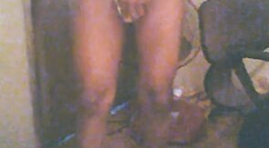 Sri Lankan  boy stripping for fun on cam