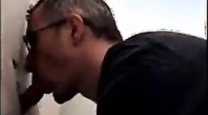 Suck at Dick at my Glory Hole at Home