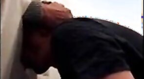 Suck at Dick at my Glory Hole at Home