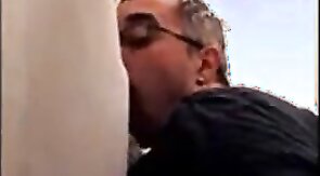 Suck at Dick at my Glory Hole at Home