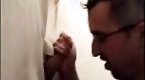 Suck at Dick at my Glory Hole at Home