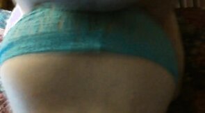 Amatuer CD Torn Panty Fuck With Cum