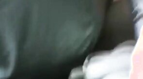 Amateur gay cum filled close-up