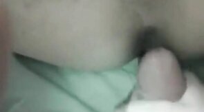 Amateur gay cum filled close-up