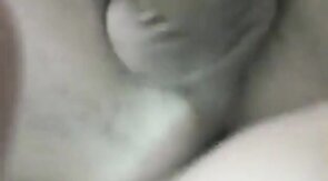 Amateur gay cum filled close-up