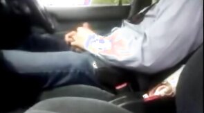 dad sucked by a stranger in his car