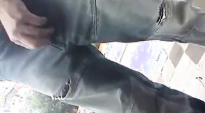 se sacan la verga en la calle del DF.