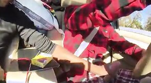 cum in car....