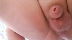 Twink dildo gape