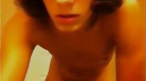 Tan Young Boy with MASSIVE Cock