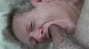 Grampa sucking