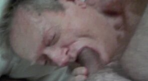 Grampa sucking