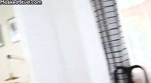 Amateur inked handsome stud wanks cock n cums from plea