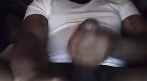 HORNY BLACK DUDE WITH THICK HARD BBC BUSTIN A HUGE NUTT