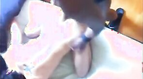 Guy gets filled with Black cock and loves it