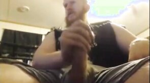 Big Dick Ginger Shoots Out A Massive Load