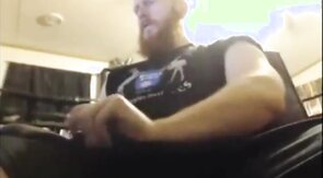 Big Dick Ginger Shoots Out A Massive Load