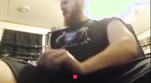 Big Dick Ginger Shoots Out A Massive Load