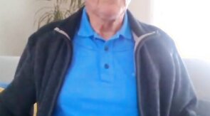 68 yo man from Germany cum