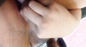 Asian Sissy Jerking off in VKS Sweater