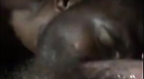 Black Bitch Sucks Verbal White Cock