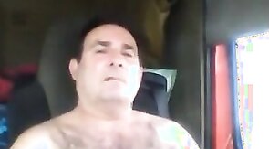 Horny trucker stud
