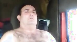 Horny trucker stud
