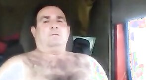 Horny trucker stud