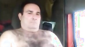 Horny trucker stud