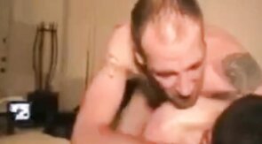 Aggressive Alpha Male Breeds a Crying Fag