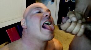 girl films me swallowing a load