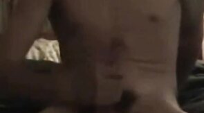 Self sucking twink cums on his face