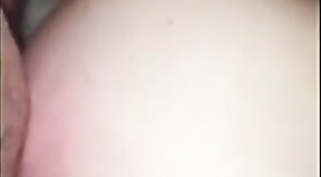 Daddy dick stretching tiny buttonhole to breaking