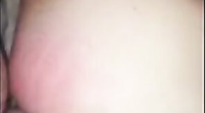 Daddy dick stretching tiny buttonhole to breaking